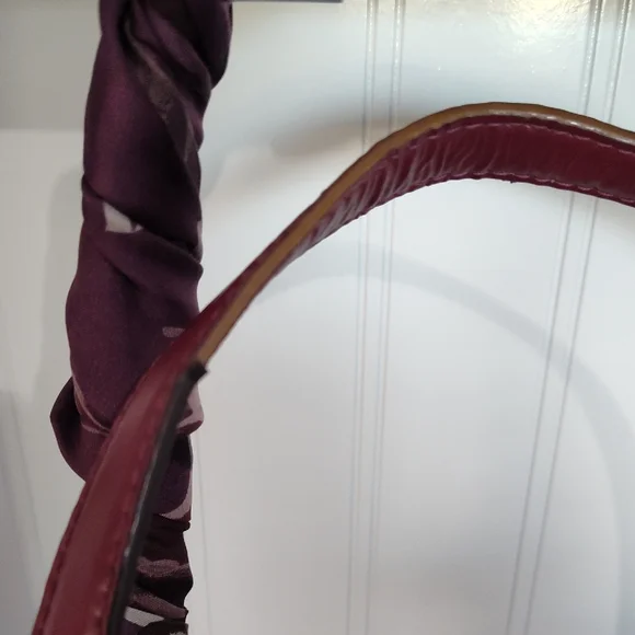 Michael Kors Brown and Burgundy Tote Bag - Picture 5 of 15